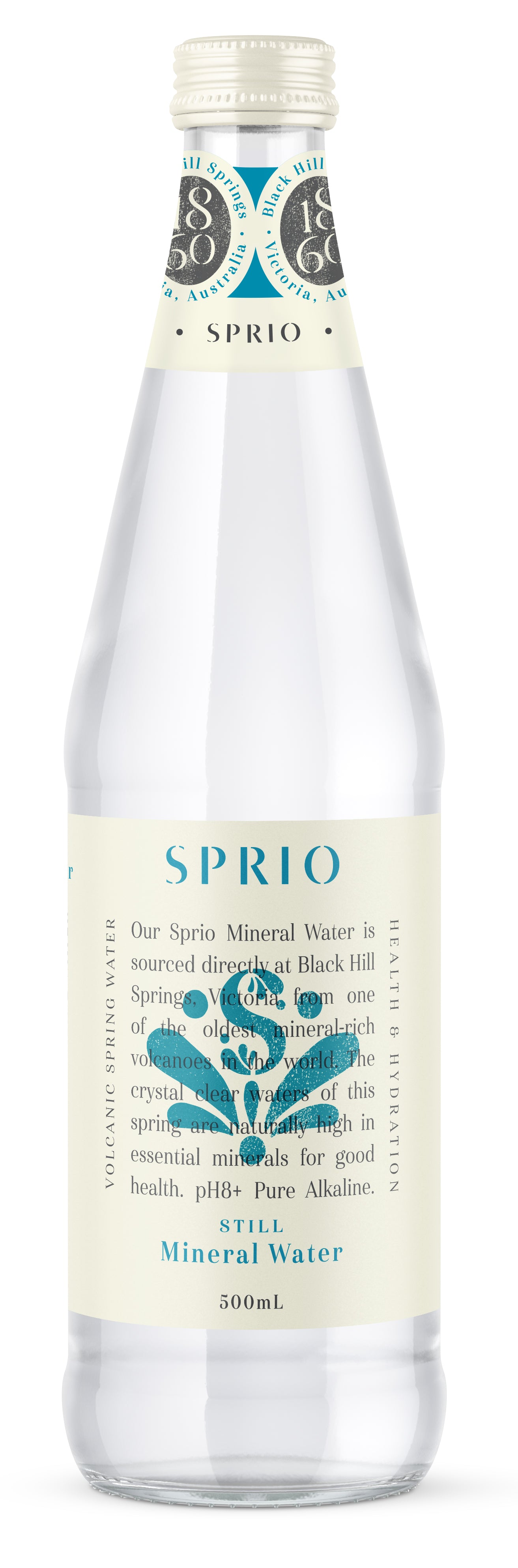 SPRIO 1860 STILL Spring Water 500ml | Case of 20
