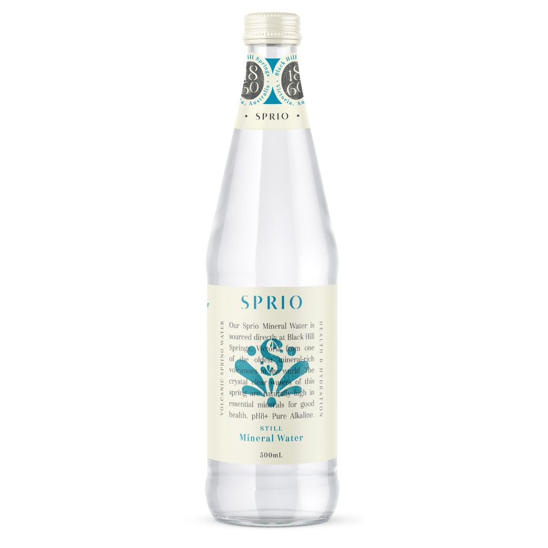 SPRIO 1860 STILL Spring Water 500ml | Case of 20