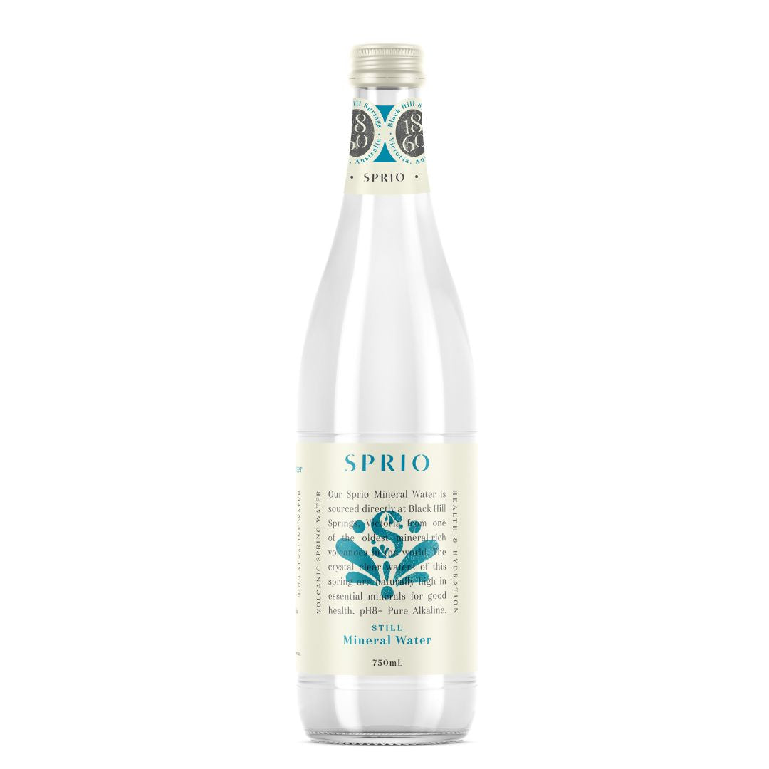 SPRIO 1860 STILL Spring Water 750ml | Case of 12